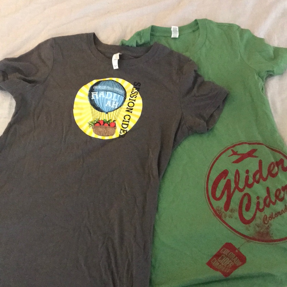 Sz S like New! Colorado Cider T shirts